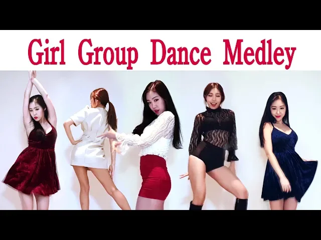 girl group dance medley(jennie solo,뚜두뚜두,(g)i-dle,sunmi,twice,mamamoo,bboom bboom)waveya